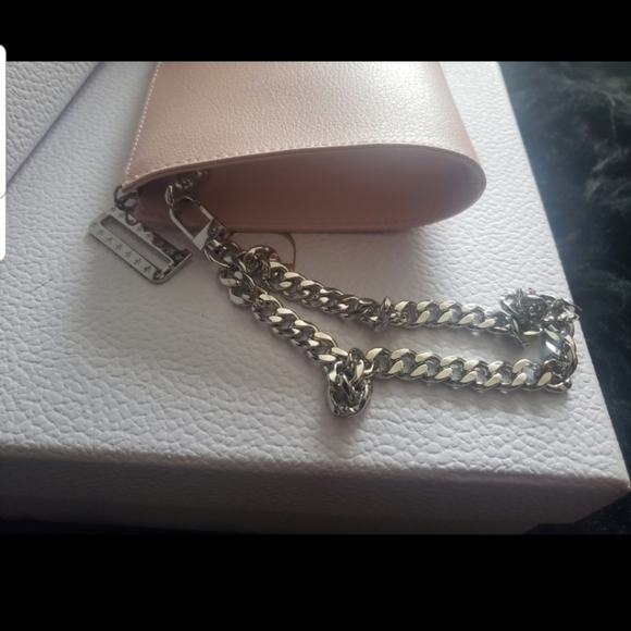 Dior Cosmetic pouch wristlet chain wallet pink - Picture 7 of 11